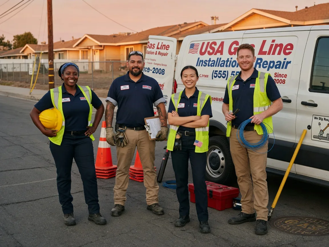 Gas Line Installation company in Hawks, MI